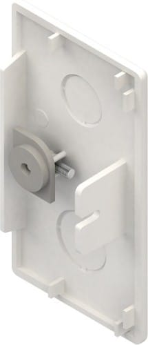 HKL Endstück lgr 60x190 RAL7035 EG60190.8 - EG60190.8