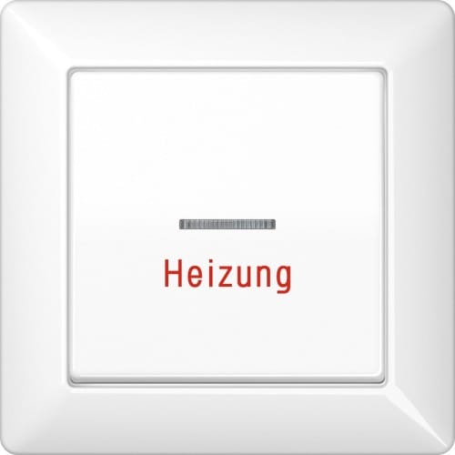 Jung Abdeckung Heiz/Nots.aws für Schalter AS 590 H WW - AS590HWW