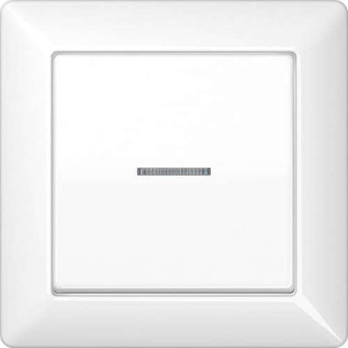 Jung Abdeckung Lichtleiter aws für Taster AS 590 KO5 WW - AS590KO5WW