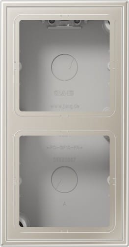 Jung AP-Kappe 2-fach eds lack angeformter Rahmen ES 2582 A-L - ES2582A-L