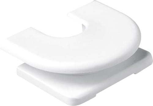 Jung Einführung AP-Kappen aws für Kabel/Minikanal 11 WW - 11WW