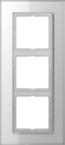 Jung Glasrahmen 3-fach aws waage/senkrecht LSP 983 GL WW - LSP983GLWW