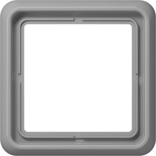 Jung Rahmen 1-fach gr waage/senkrecht CD 581 - CD581GR
