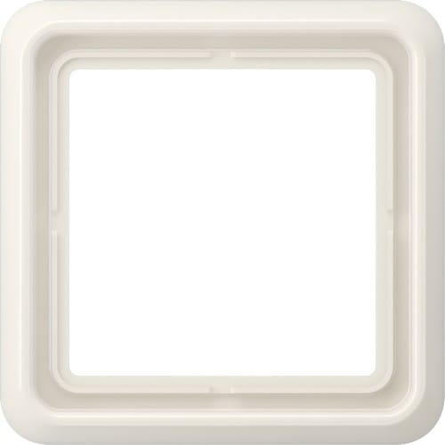 Jung Rahmen 1-fach ws waage/senkrecht CD 581 WU W - CD581WUW