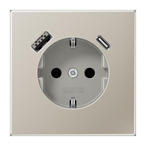 Jung SCHUKO Steckdose 16 A 250V m. Berührungsschutz ES 1520-15 CA - ES1520-15CA