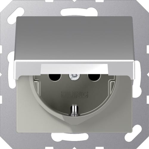 Jung SCHUKO-Steckdose 16 A 250V m.Berührungsschutz 1520 BFKIKL AL - A1520BFKIKLAL