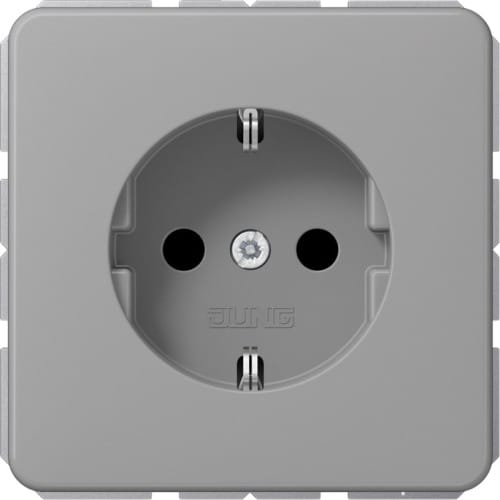 Jung SCHUKO-Steckdose 16A 250V CD 1520 GR - CD1520GR