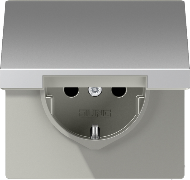 Jung SCHUKO-Steckdose 16A 250V Klappdeckel AL 1520 KIKL - AL1520KIKL