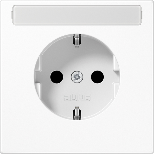 Jung SCHUKO-Steckdose 16A 250V m.Berührungsschutz LS 1520 BFKINA WW - LS1520BFKINAWW