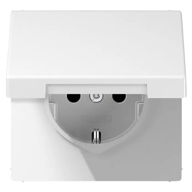 Jung SCHUKO-Steckdose 16A 250V m.Berührungsschutz LS 1520 KIKL WW - LS1520KIKLWW