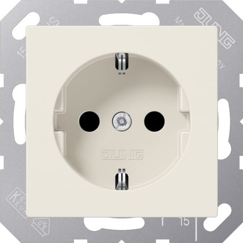 Jung SCHUKO-Steckdose weiß A 1520 KI - A1520KI