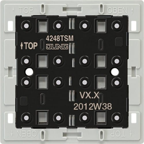 Jung Tastsensor-Modul 4-fach 24V AC/DC 20mA 4248 TSM - 4248TSM