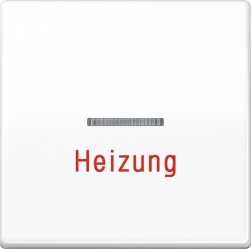 Jung Wippe Aufs.Heizung/Notsch. für beleuchtb.Taster AS 591 H WW - AS591HWW