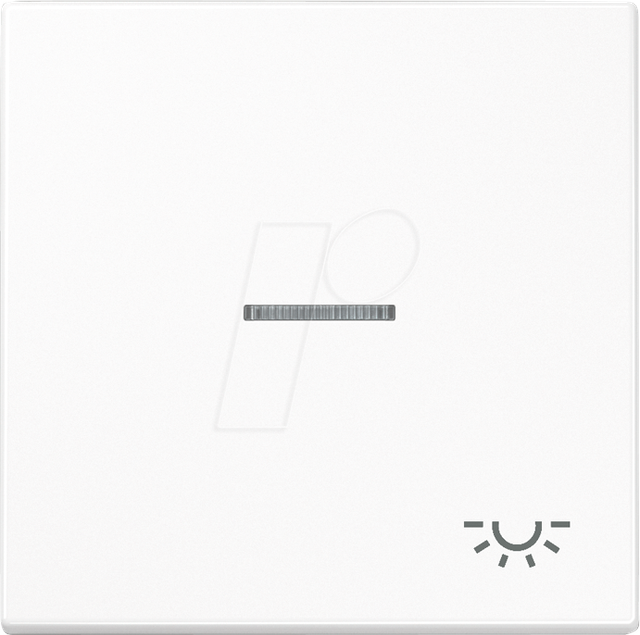 Jung Wippe Sym.LICHT/Lichtl.aw für beleuchtb.Taster LS 990 KO5 L WW - LS990KO5LWW