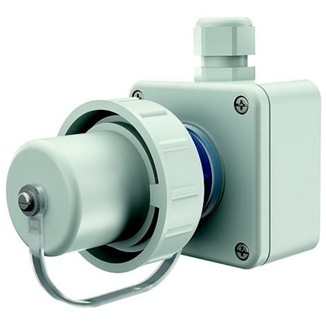 Mennekes Schuko-Wandgeräte-Stecker 16A,2p+E,230V 10864 - 10864
