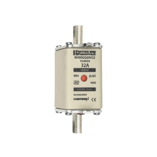 Mersen NH-Sicherungseinsatz SF Gr.00 gG 32A/690V KM NH00GG69V32 - V228454