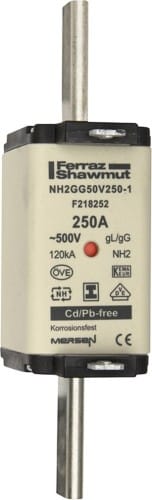 Mersen NH-Sicherungseinsatz SG Gr.2 gG 250A/500V KM NH2GG50V250-1 - F218252