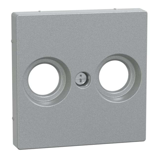 Merten Zentralplatte alu für Antennendose MEG4122-0460 - MEG4122-0460