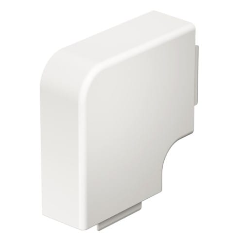 OBO Bettermann Vertr Flachwinkelhaube 40x90mm PVC, rws, RAL9010 WDK HF40090RW - 6192866