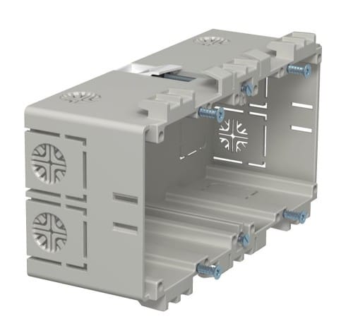 OBO Bettermann Vertr Gerätedose 2-fach gr. 2390/8T2 - 6270778