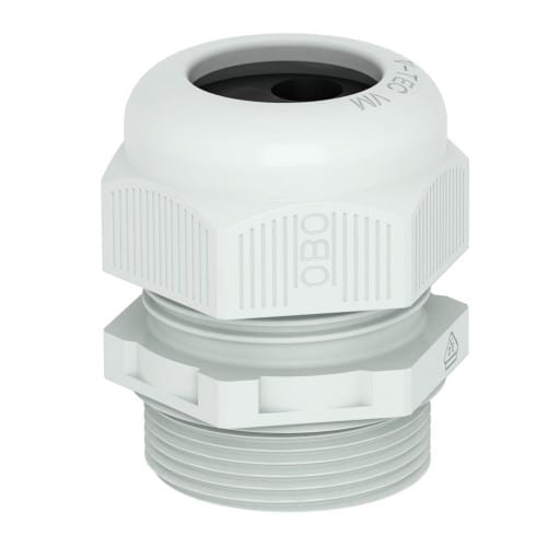 OBO Bettermann Vertr Kabelverschraubung M25, PA, lichtgrau V-TEC VM25 3x7 - 2022126