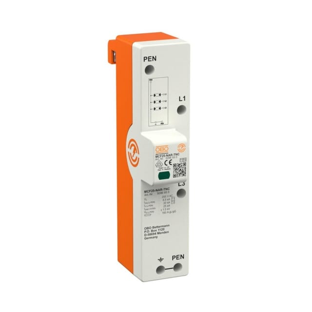 OBO Bettermann Vertr LightningController Rail 3-pol. 255V MCF25-NAR-TNC - 5096950