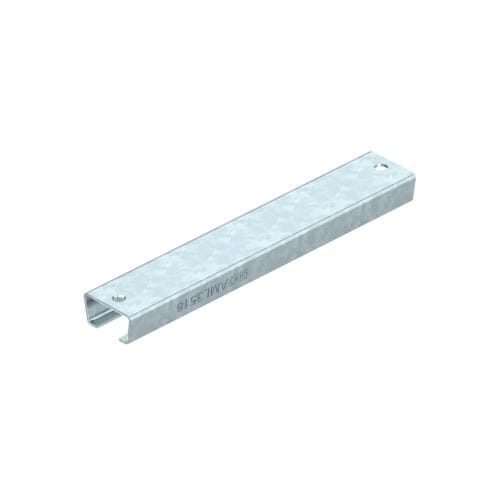 OBO Bettermann Vertr Profilschiene gelocht SW 16,5mm 200x35x18 AML3518P0200FT - 1119826