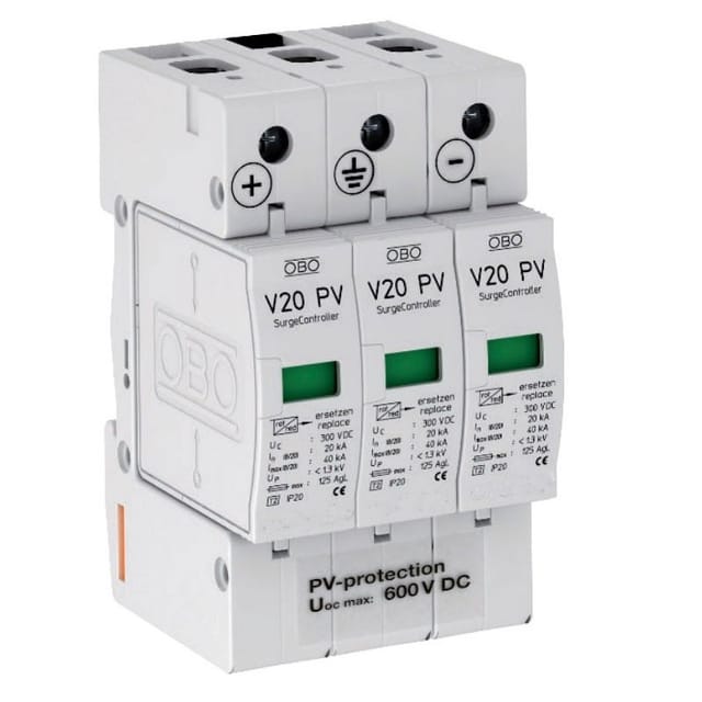 OBO Bettermann Vertr SurgeController 3p,f.PV-Anlagen V20-C 3PH-600 - 5094605
