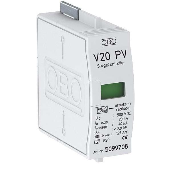OBO Bettermann Vertr SurgeController f.PV-Anlagen V20-C 0-500PV - 5099708