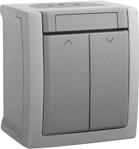 Panasonic Jalousietaster FR-Aufputz IP54 90591016-DE - 90591016-DE