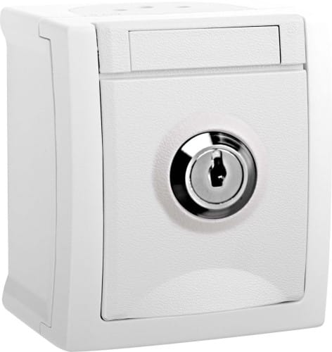 Panasonic Steckdose abschließbar Nr.2 FR-AP ws 90591142-DE - 90591142-DE