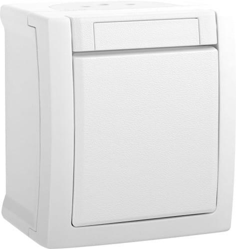 Panasonic Wechselschalter FR-Aufputz weiß 90591104-DE - 90591104-DE