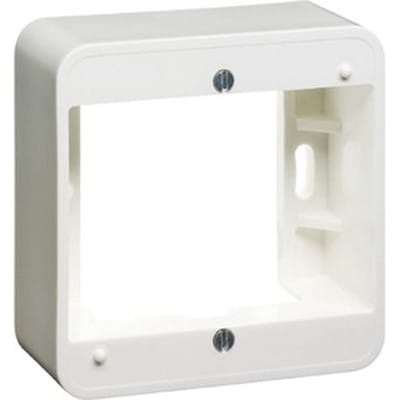 Peha Aufputz-Gehäuse 1-fach ws waage/senkrecht D 80.691 W - 00207111