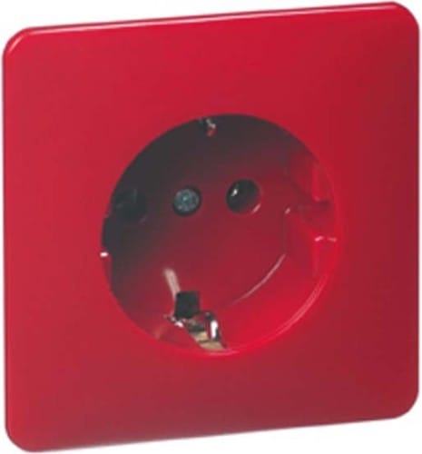 Peha Steckdose Schuko D 80.6511 ROT - 00795011