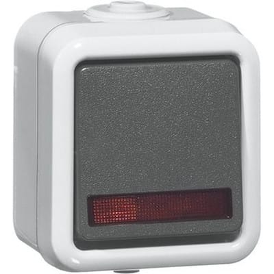 Peha Wippschalter Kontrolllicht 10A 250V D 626 WAB GLK - 00301611