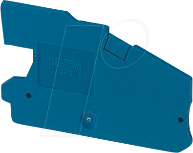 Phoenix Contact Deckel B=2,2mm blau D-PTN 4 - 3213978