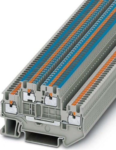Phoenix Contact Doppelstock-Klemme 0,14-1,5qmm, grau PTTB 1,5/S-L/N - 3208544