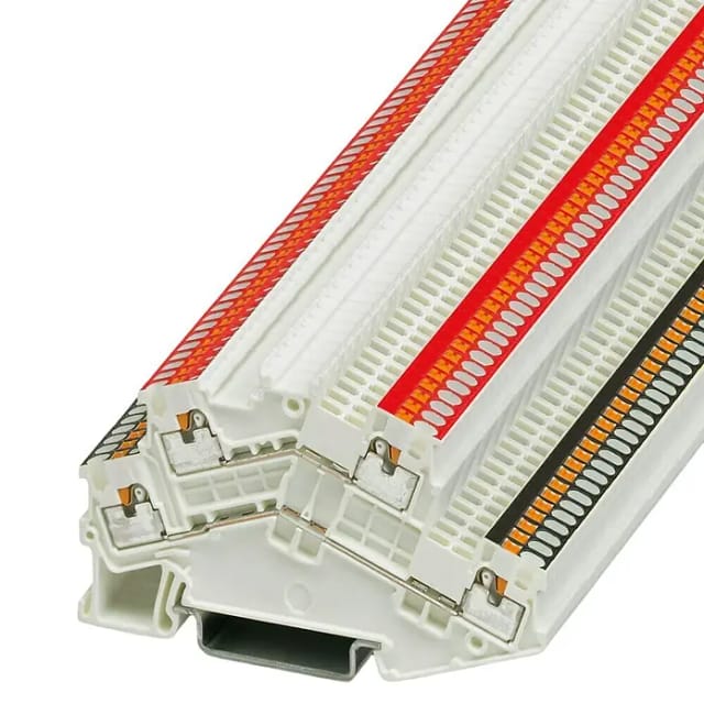 Phoenix Contact Doppelstock-Klemme 0,14-1,5qmm, weiß PTTBS1,5SWH/U-BKO-RD - 3214662