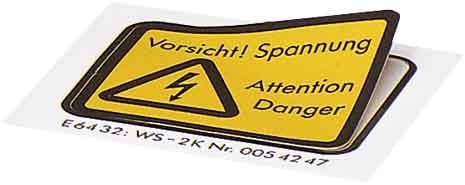 Phoenix Contact Warnschild WS-4K - 1004584