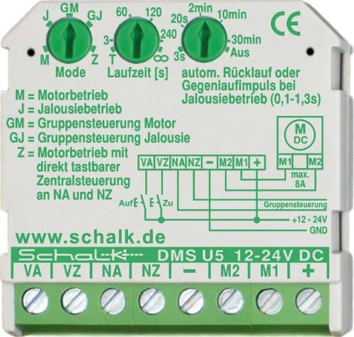 Schalk AUF/ZU-Steuerung 12-24V DC DMS U5 - DMSU5K
