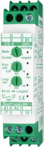 Schalk Lichtzeit-Impulsschalter m.3 Modi 1S 16A ZS 2 - ZS2009
