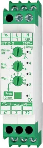 Schalk Universal-Tastdimmer REB m.Einz.,a. f.LED/ESL ETD 2 - ETD209