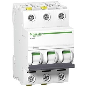 Schneider Electric LS-Schalter 3P 10A D IC60H A9F08310 - A9F08310