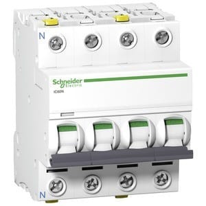 Schneider Electric LS-Schalter 3P+N 20A B IC60N A9F03720 - A9F03720