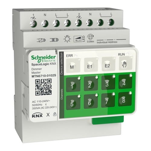 Schneider Electric Spacelogic Knx Secure Master, Dimmer MTN6710-0102S - MTN6710-0102S