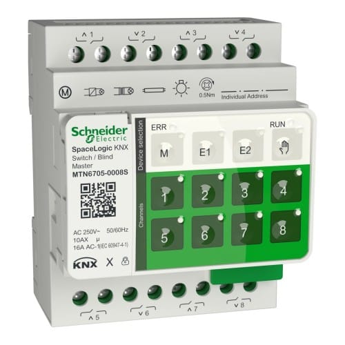 Schneider Electric Spacelogic Knx Secure Master, Schalt/Jal MTN6705-0008S - MTN6705-0008S
