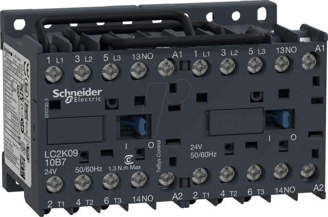 Schneider Electric Wendeschütz 230V 50/60HZ LC2K0910P7 - LC2K0910P7