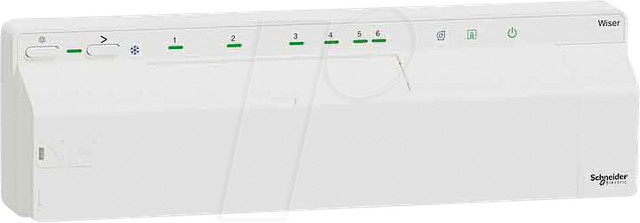 Schneider Electric Wiser Verteilerleiste Fu.Heizen/Kühlen 24V CCTFR6620 - CCTFR6620