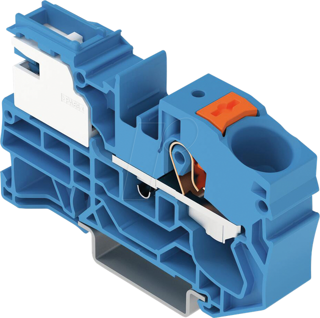 WAGO GmbH &amp; Co. KG 1-Leiter-N-Trennklemme 16 mm²,Push-in CAGE 2216-7114 - 2216-7114