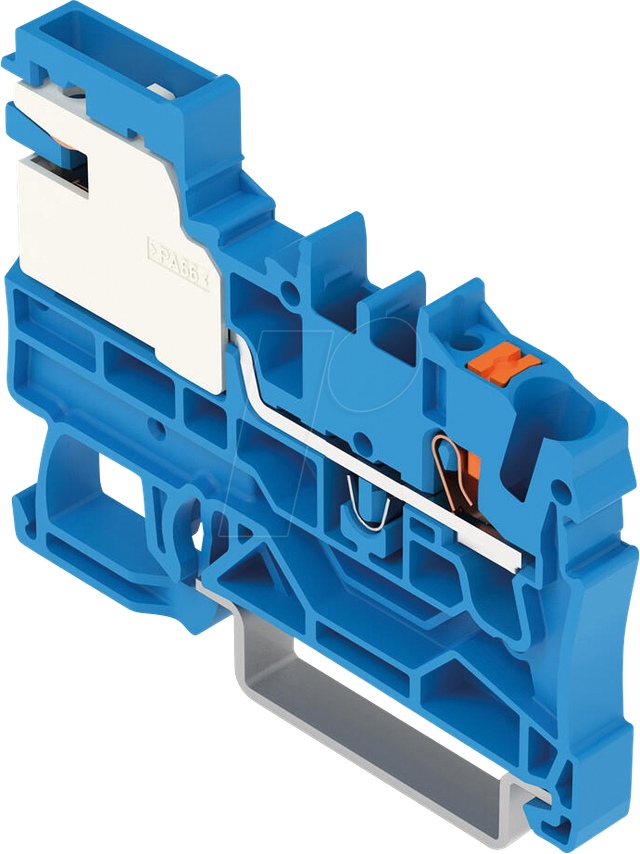 WAGO GmbH &amp; Co. KG 1-Leiter-N-Trennklemme 2,5,PushinCAGECL.,bl 2202-7114 - 2202-7114